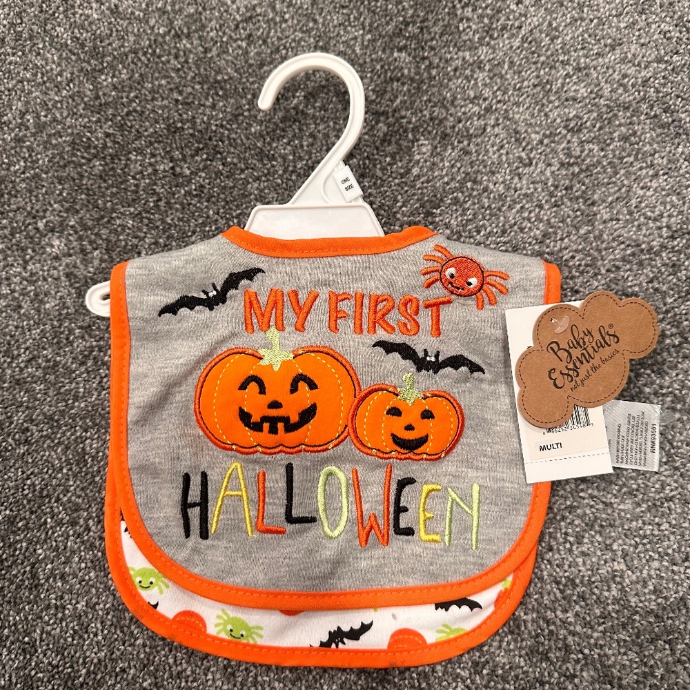 My 1st Halloween bib (brand new)